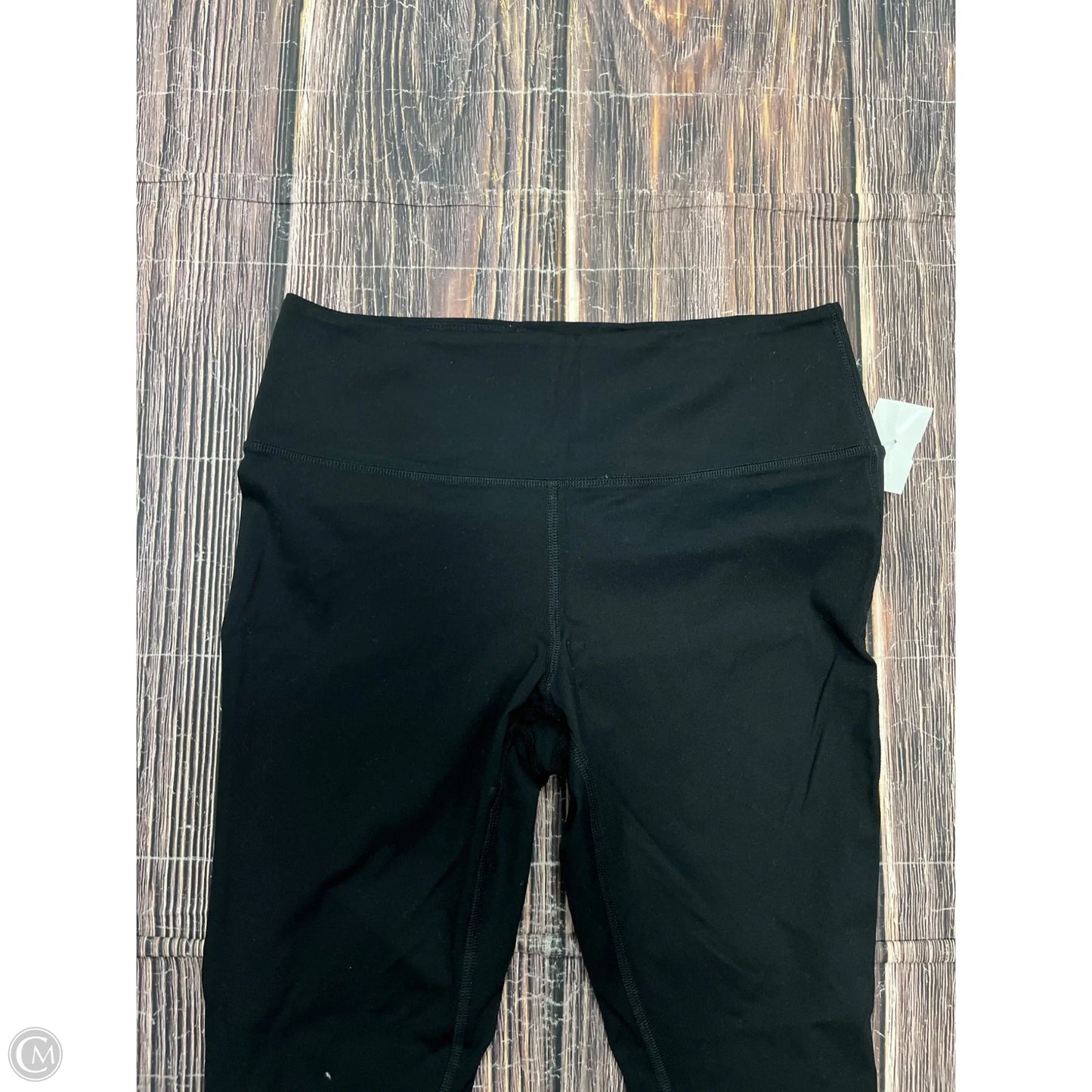 Athletic Leggings By Danskin In Black, Size: L