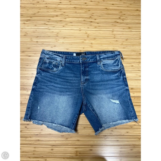 Shorts By Kut In Blue Denim, Size: 14