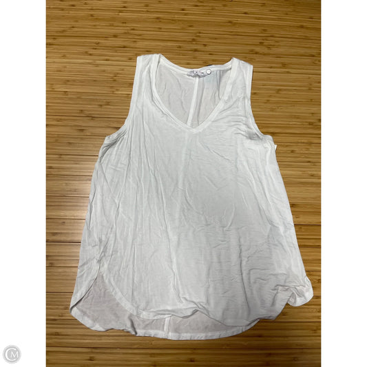 Tank Top By Clothes Mentor In White, Size: L