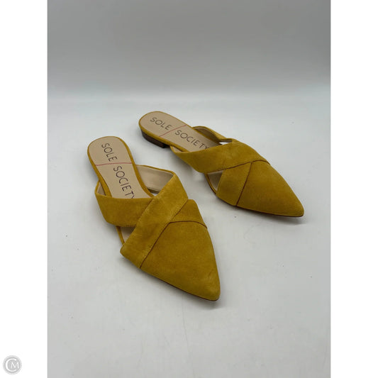 Shoes Flats By Sole Society In Yellow, Size: 8