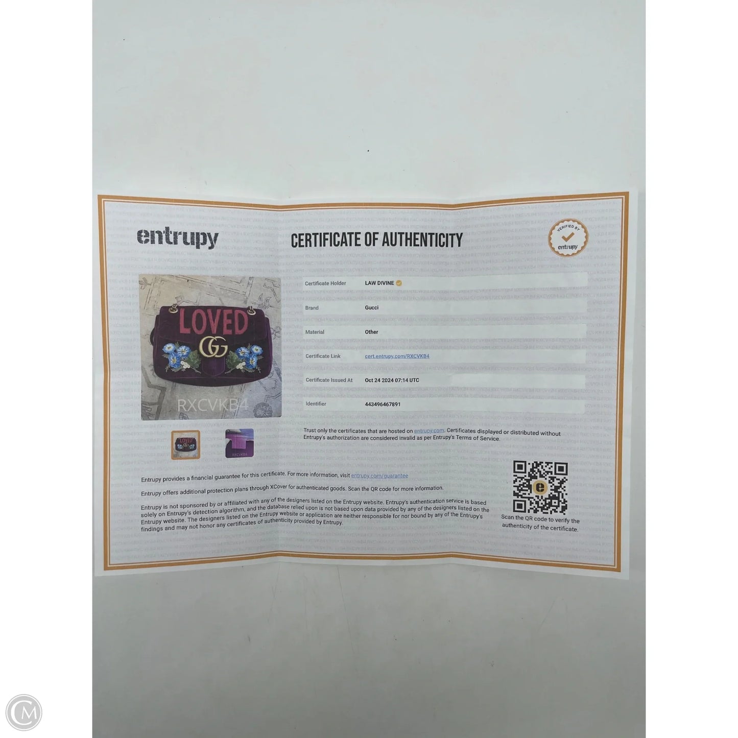 Handbag Luxury Designer By Gucci, Size: Medium