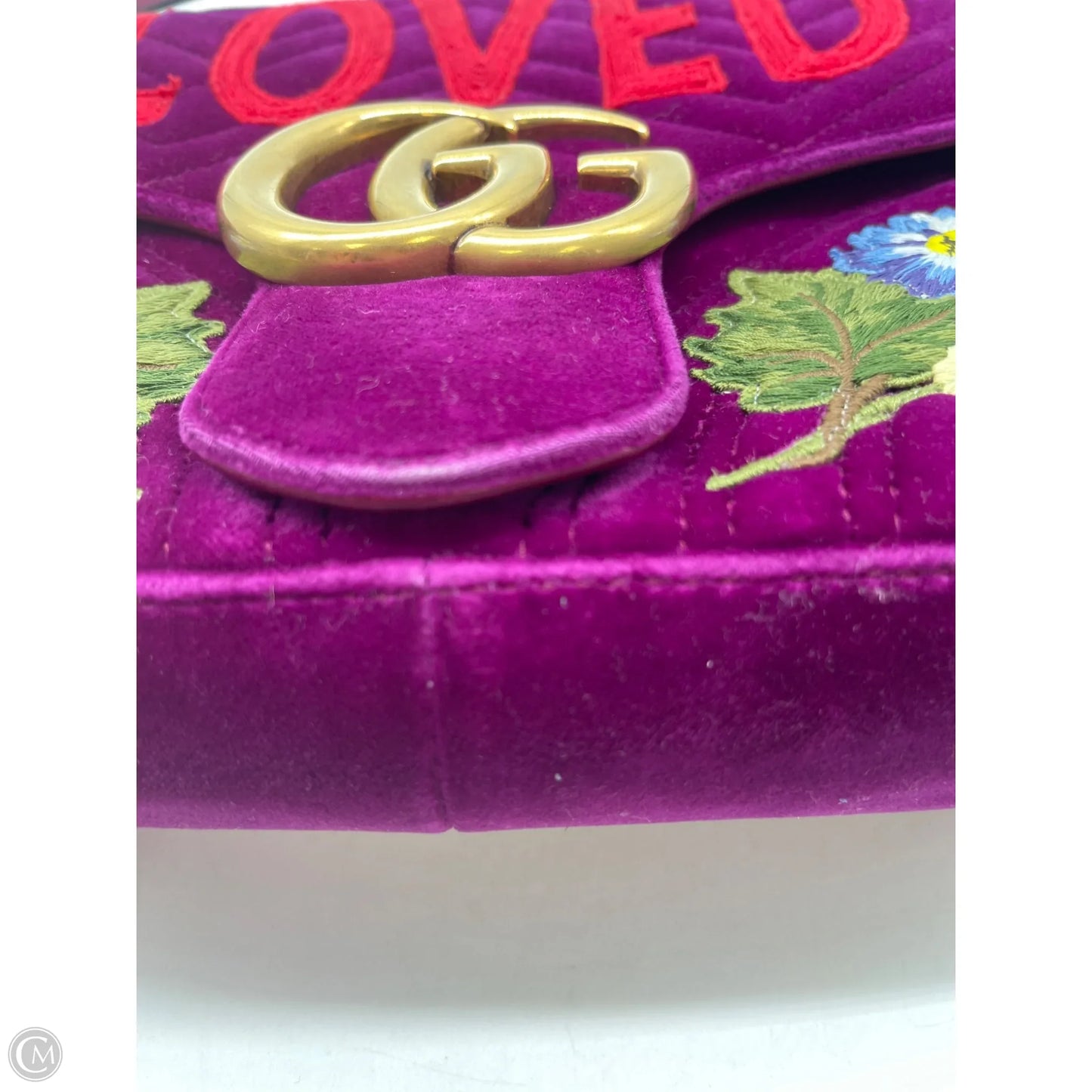 Handbag Luxury Designer By Gucci, Size: Medium