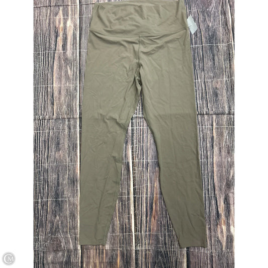 Athletic Leggings By All In Motion In Grey, Size: Xl