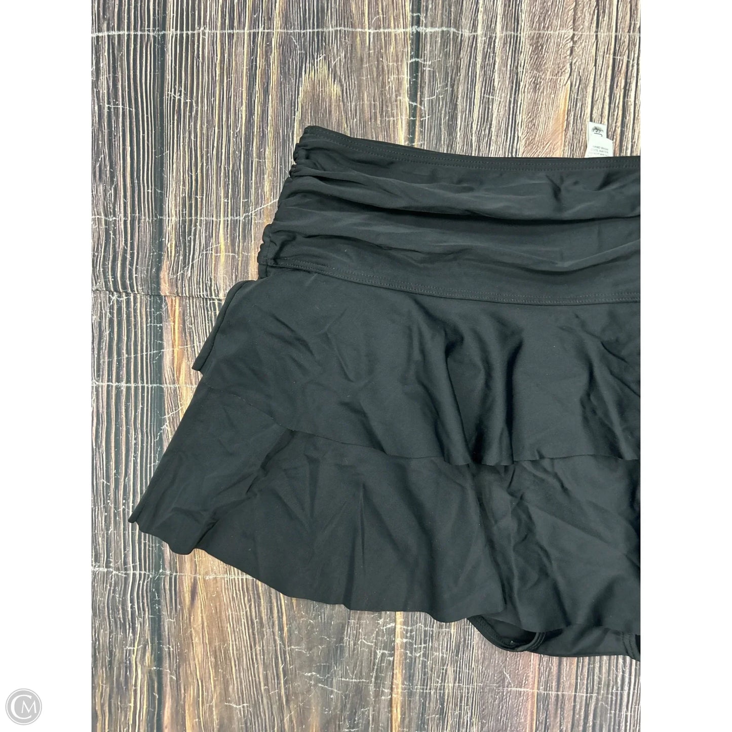 Swimsuit Bottom By Clothes Mentor In Black, Size: 18