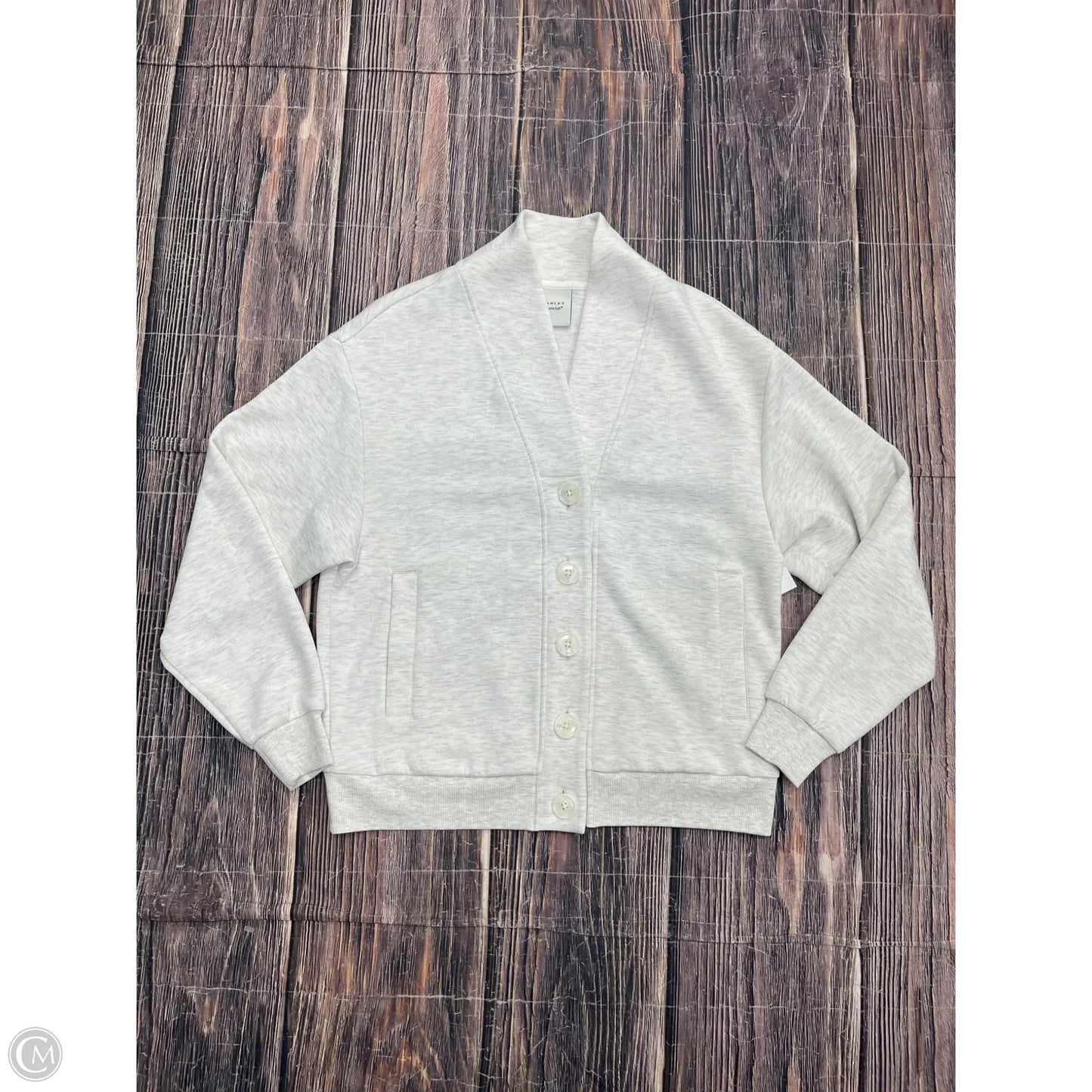 Cardigan By Varley In Grey, Size: Xs