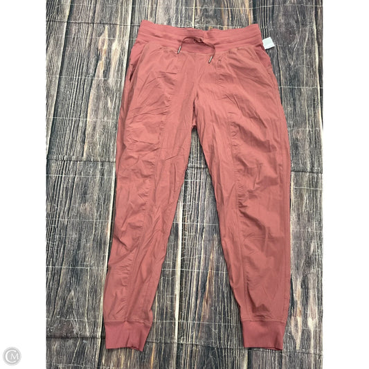 Athletic Pants By Lululemon In Pink, Size: 8