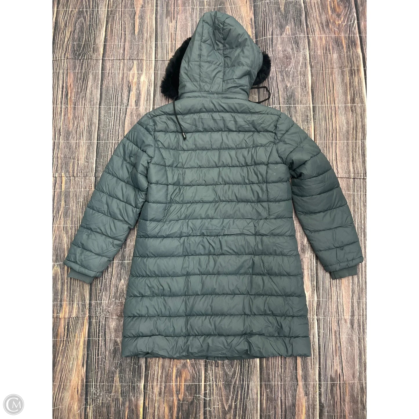 Coat Parka By Cmf In Grey, Size: L