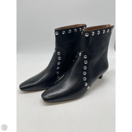 Boots Ankle Heels By Madewell In Black, Size: 8