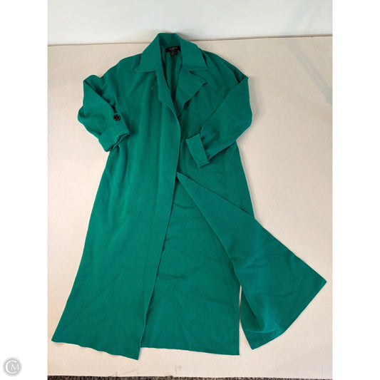 Sweater Cardigan By Ann Taylor In Green, Size: Xsp