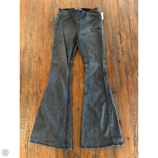 Jeans Flared By Free People In Black, Size: 6