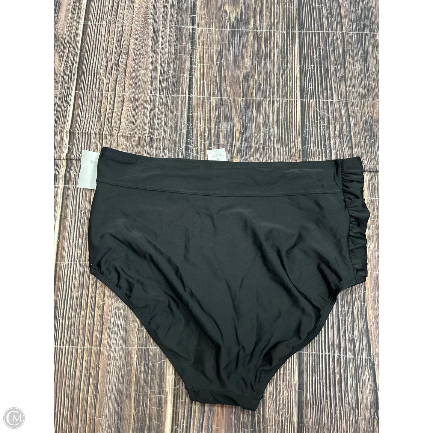 Swimsuit Bottom By Kona Sol In Black, Size: 1x
