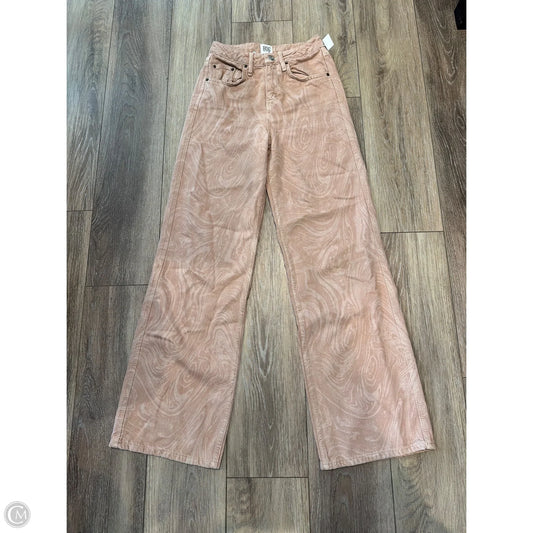Jeans Wide Leg By Bdg In Brown, Size: 0