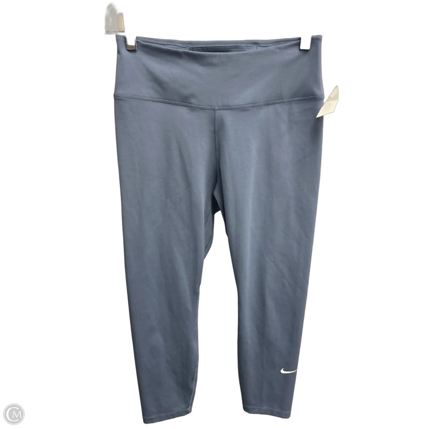 Athletic Leggings By Nike In Blue, Size: S