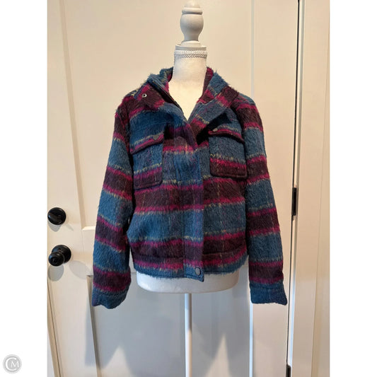 Jacket Shirt By G By Giuliana In Blue, Size: M