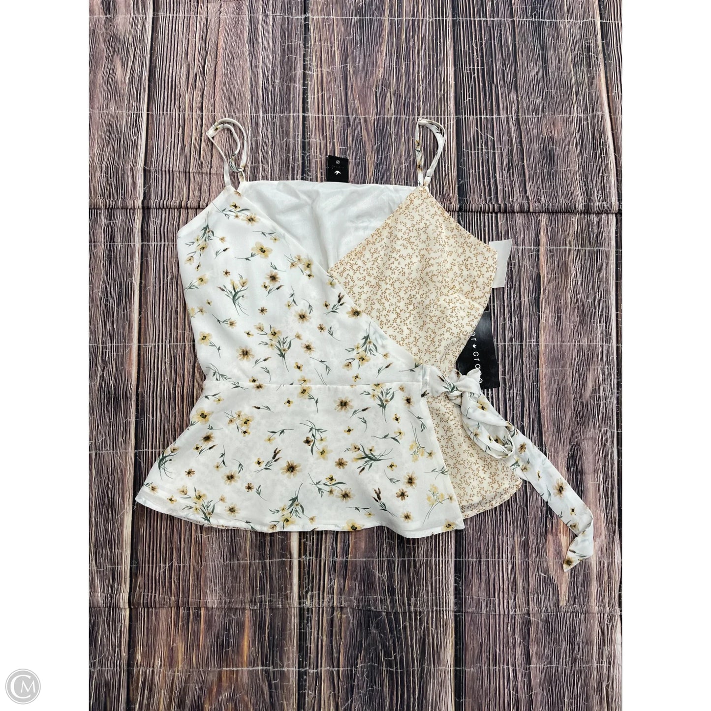 Tank Top By Paper Crane In White, Size: S