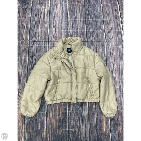 Coat Other By Guess In Tan, Size: Xl
