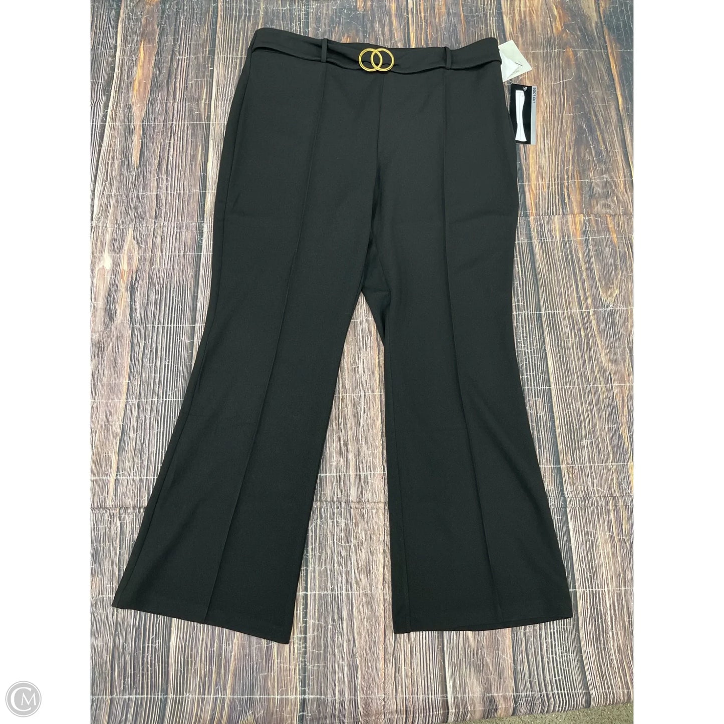 Pants Dress By Clothes Mentor In Black, Size: 16