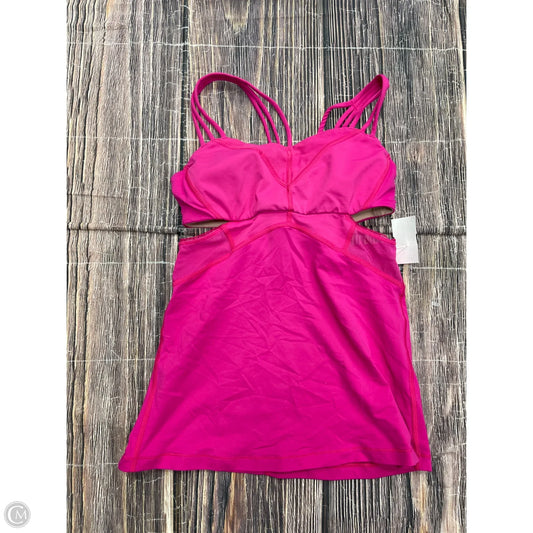 Athletic Tank Top By Lululemon In Pink, Size: 4