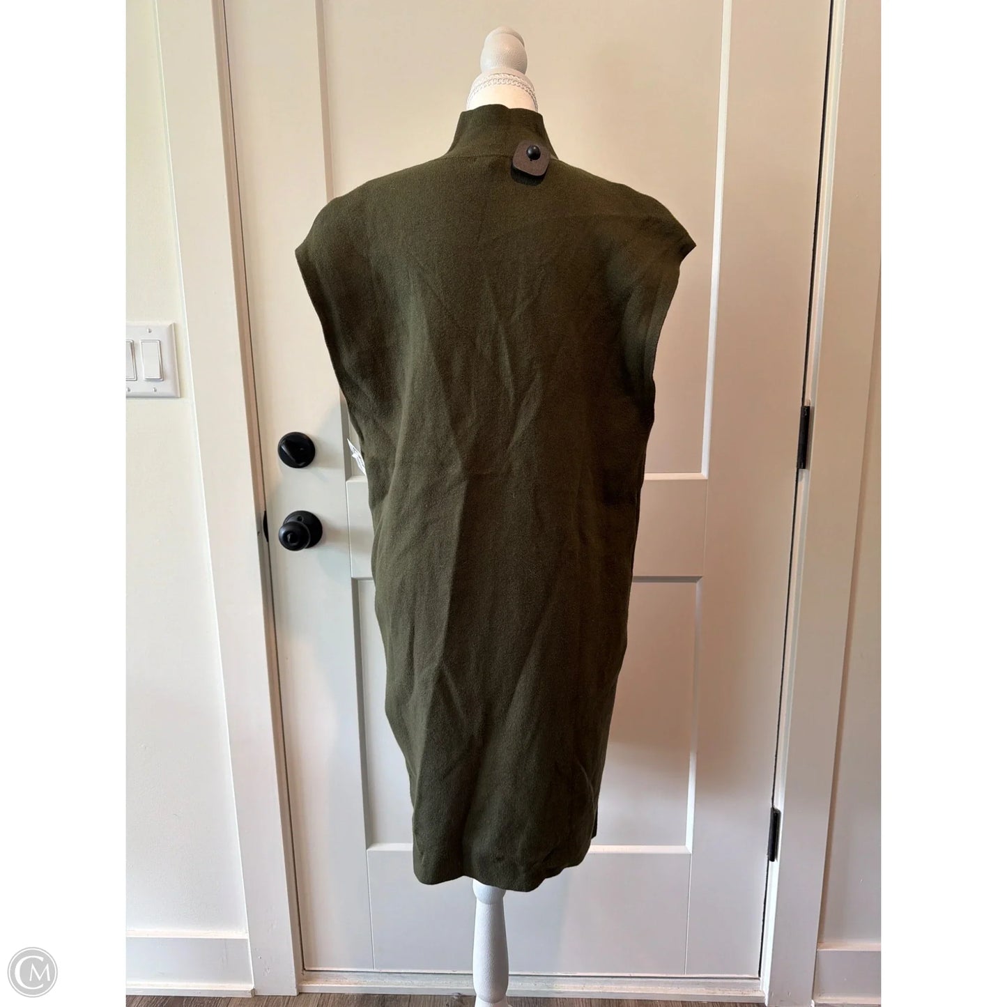 Vest Sweater By J. Jill In Green, Size: M