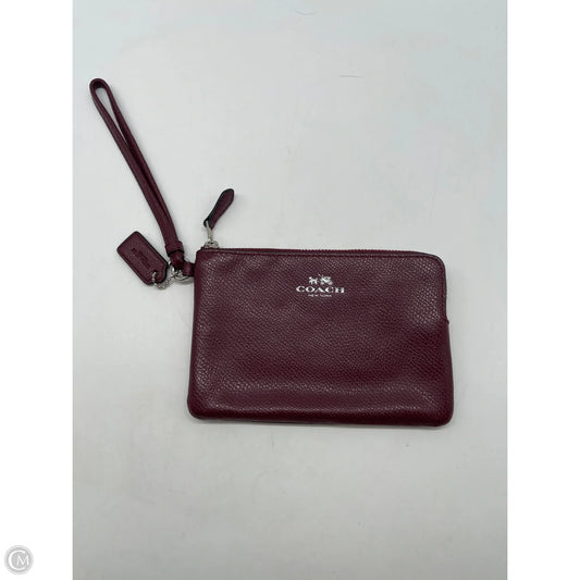 Wristlet Designer By Coach, Size: Medium
