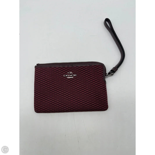 Wristlet Designer By Coach, Size: Small