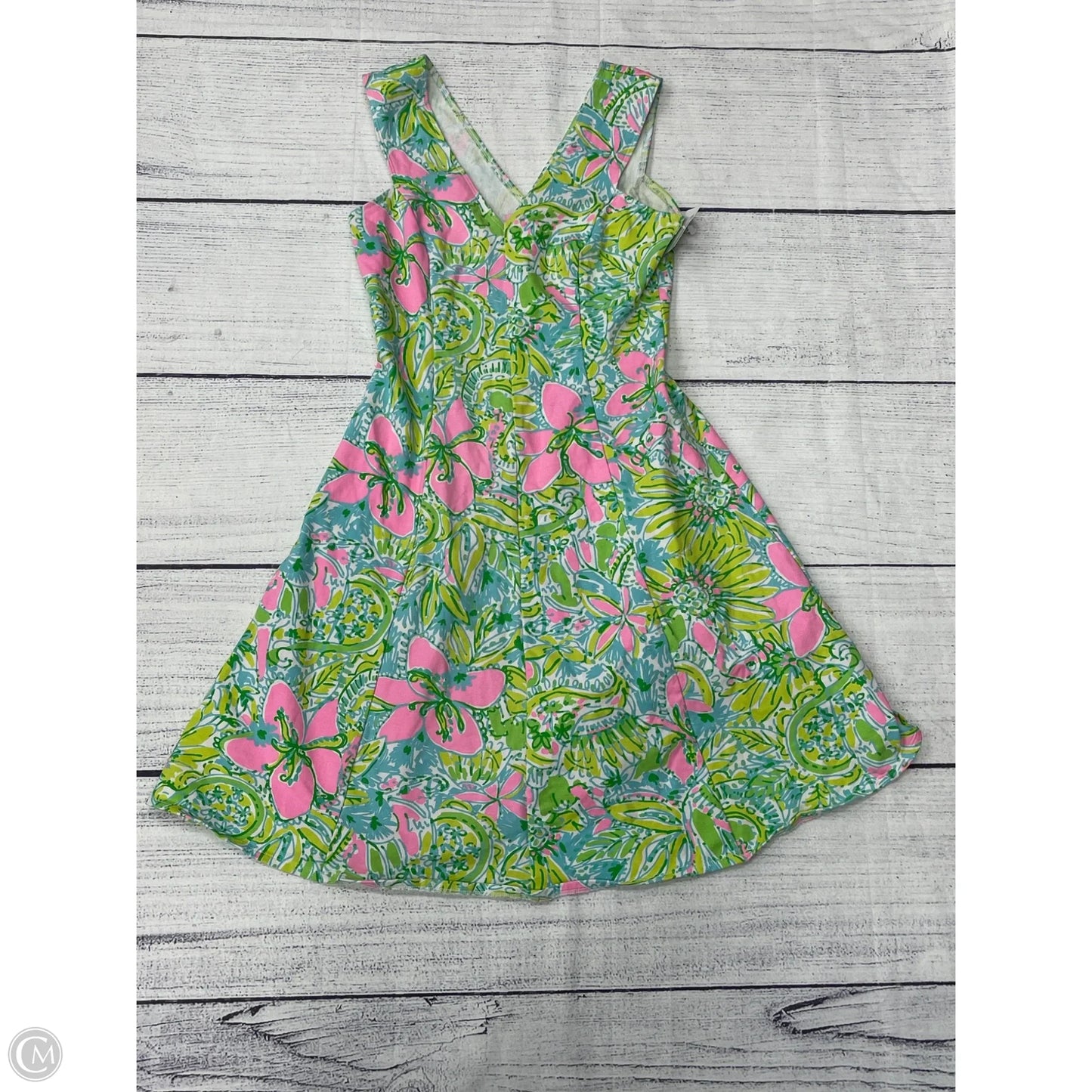 Dress Designer By Lilly Pulitzer In Green, Size: Xs