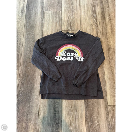 Top Long Sleeve By Wildfox In Grey, Size: Xs