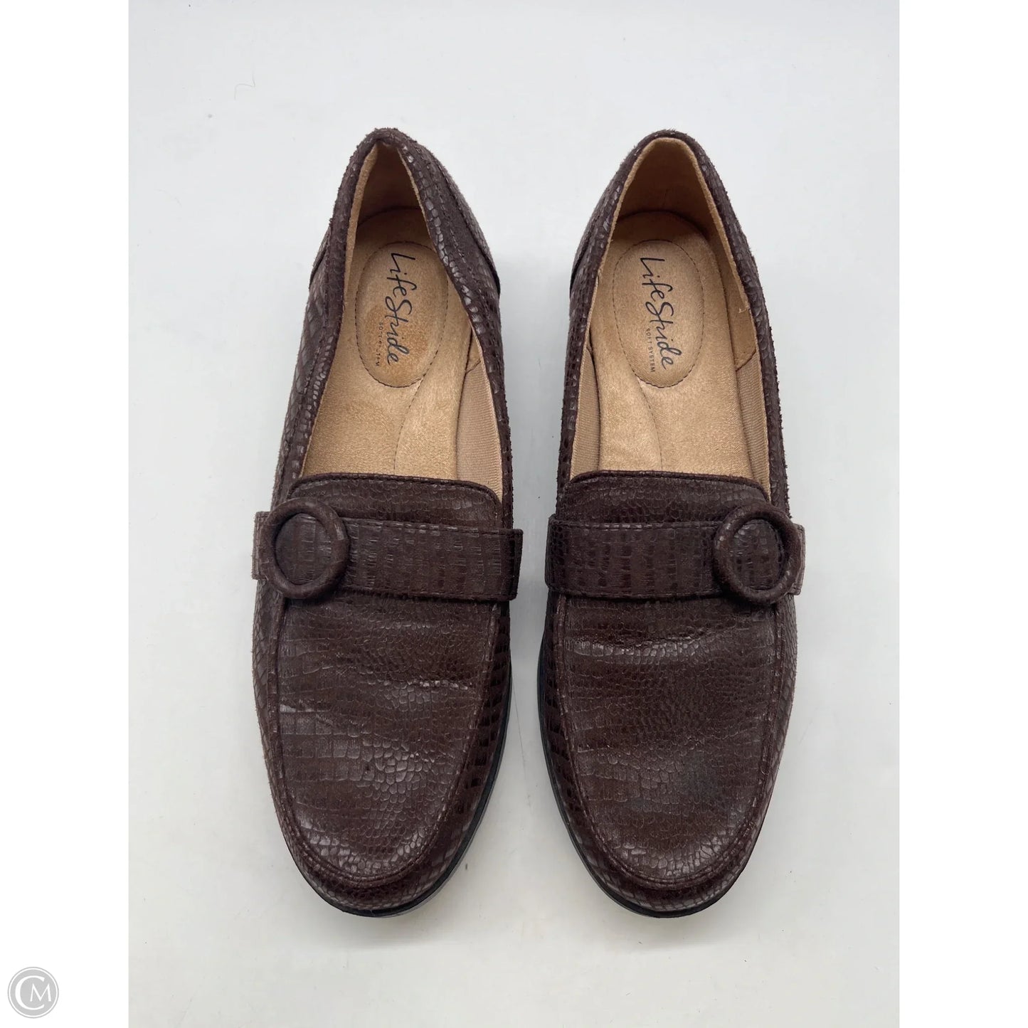 Shoes Flats By Life Stride In Brown, Size: 10