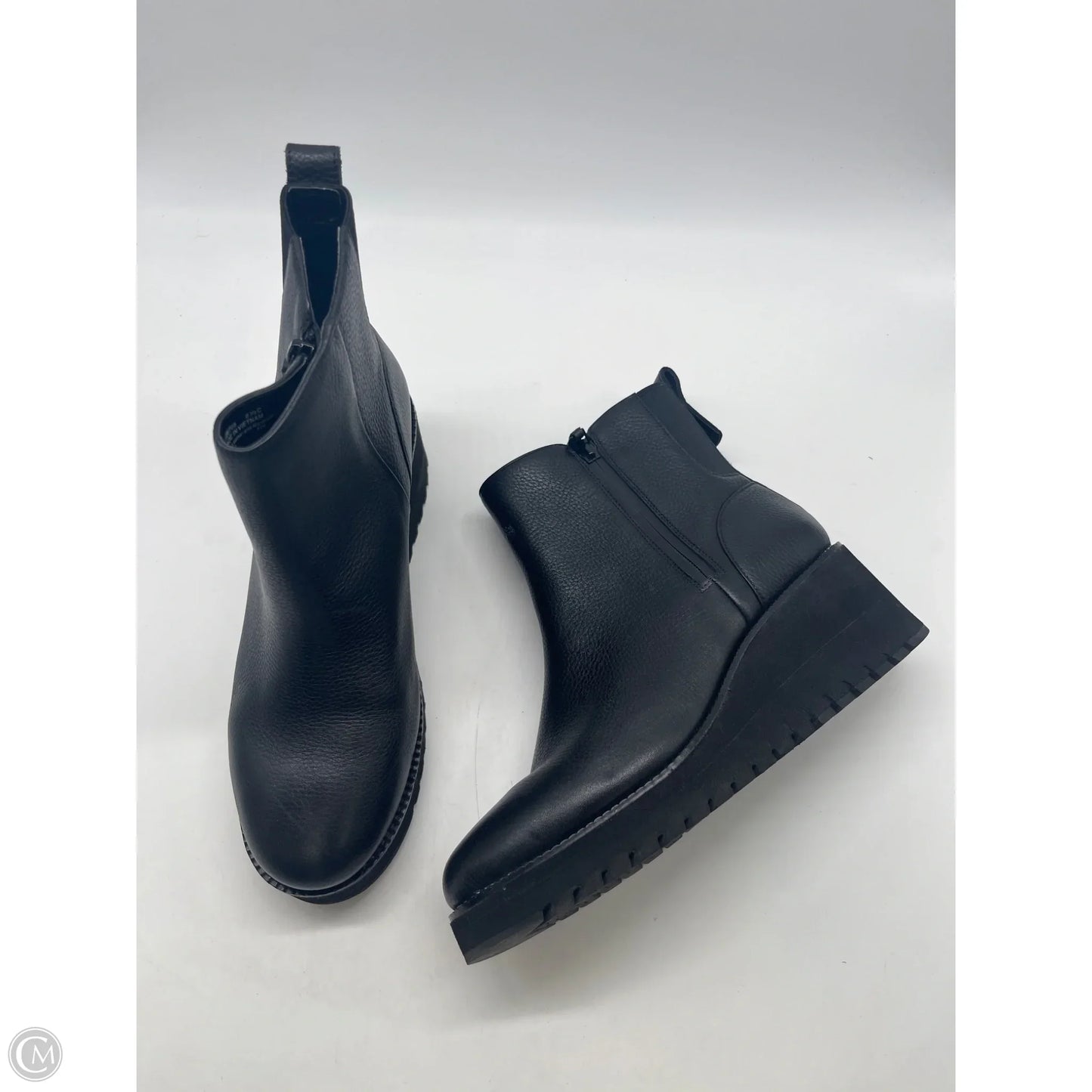 Boots Ankle Heels By Cole-haan In Black, Size: 8.5