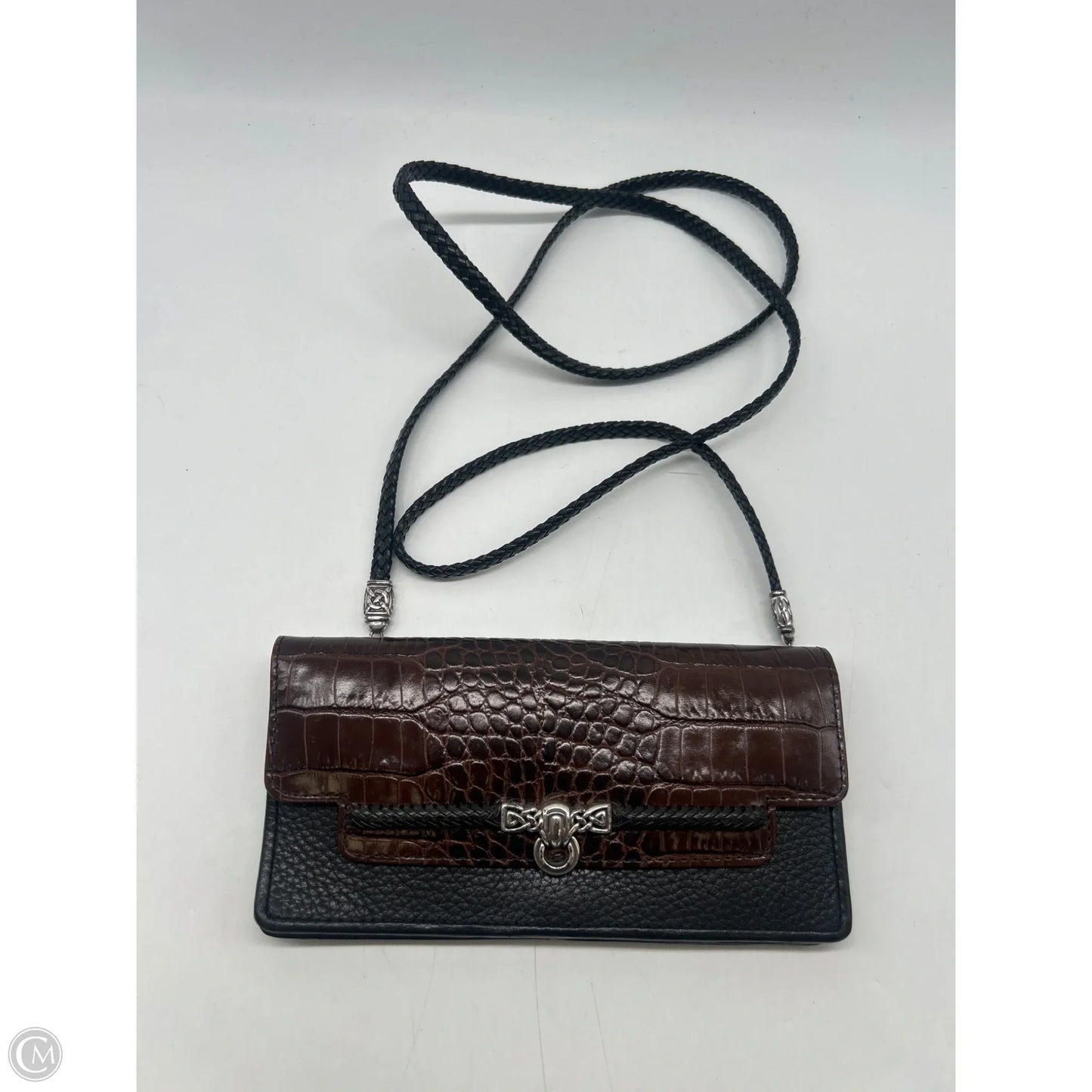 Crossbody Leather By Brighton, Size: Small