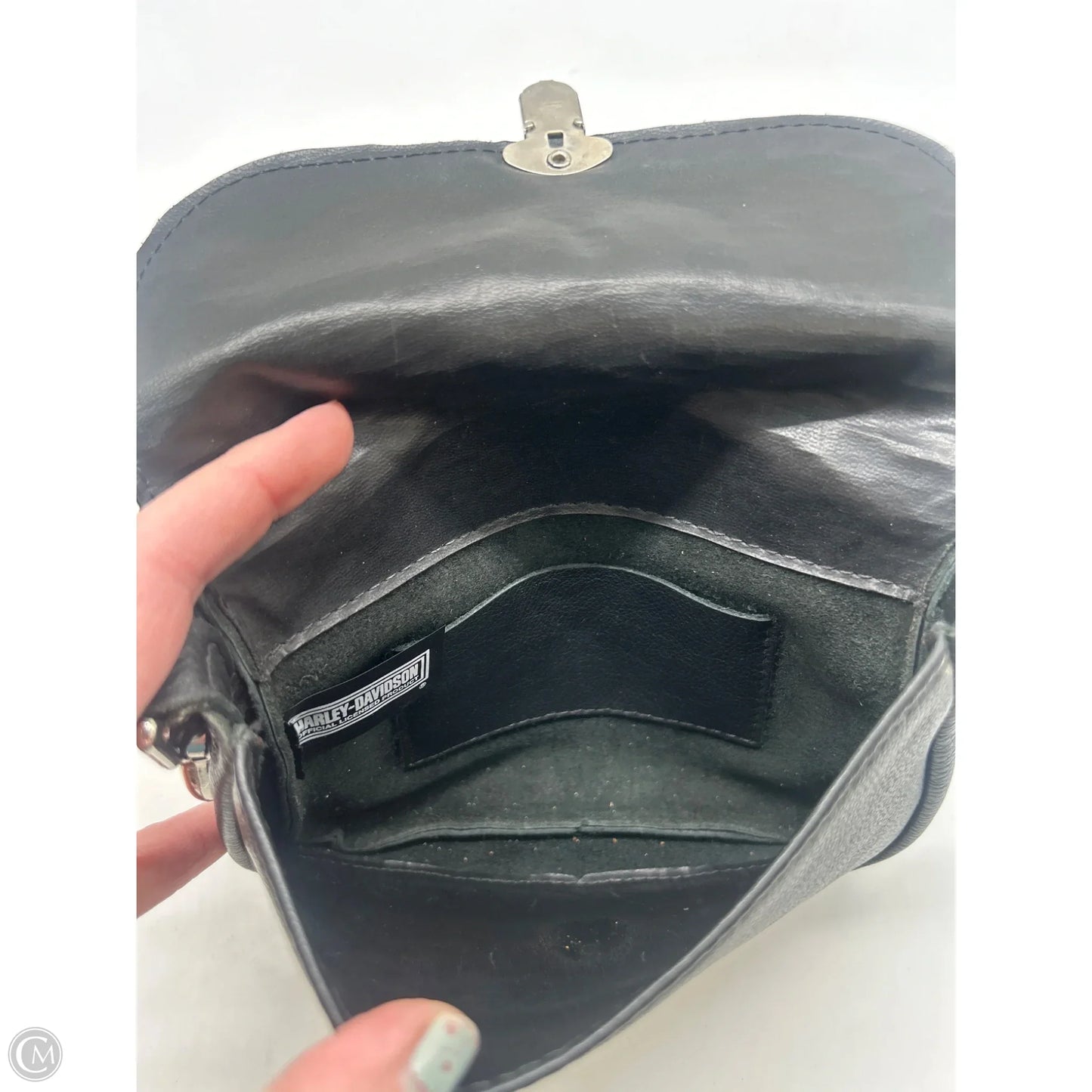 Clutch Leather By Harley Davidson, Size: Small