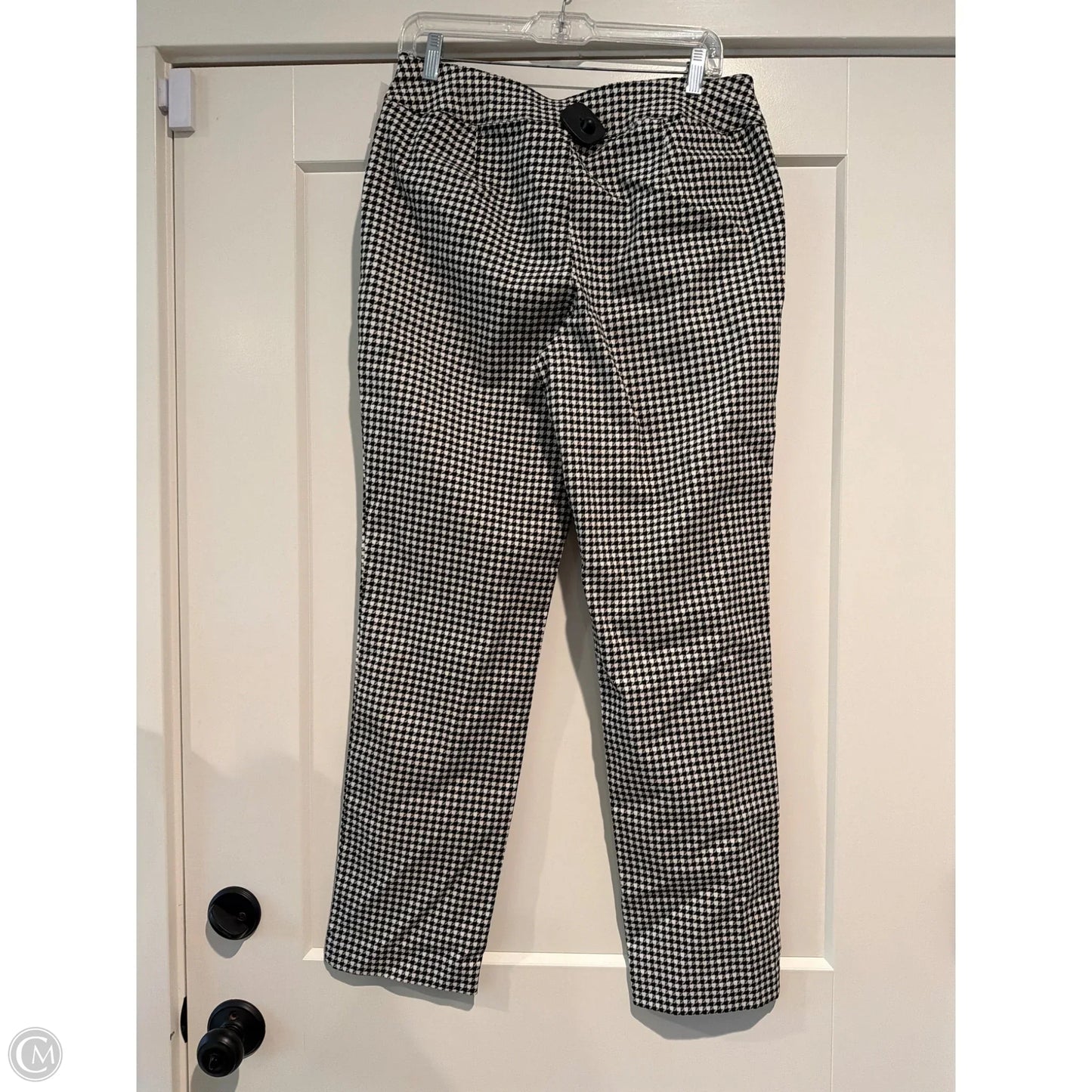 Pants Dress By Talbots In Black & White, Size: 10