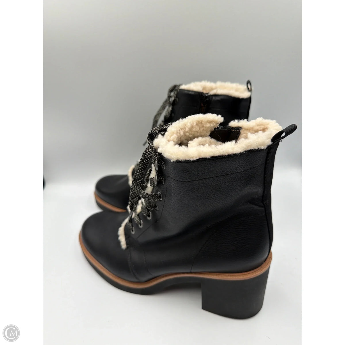 Boots Ankle Heels By Life Stride In Black, Size: 10