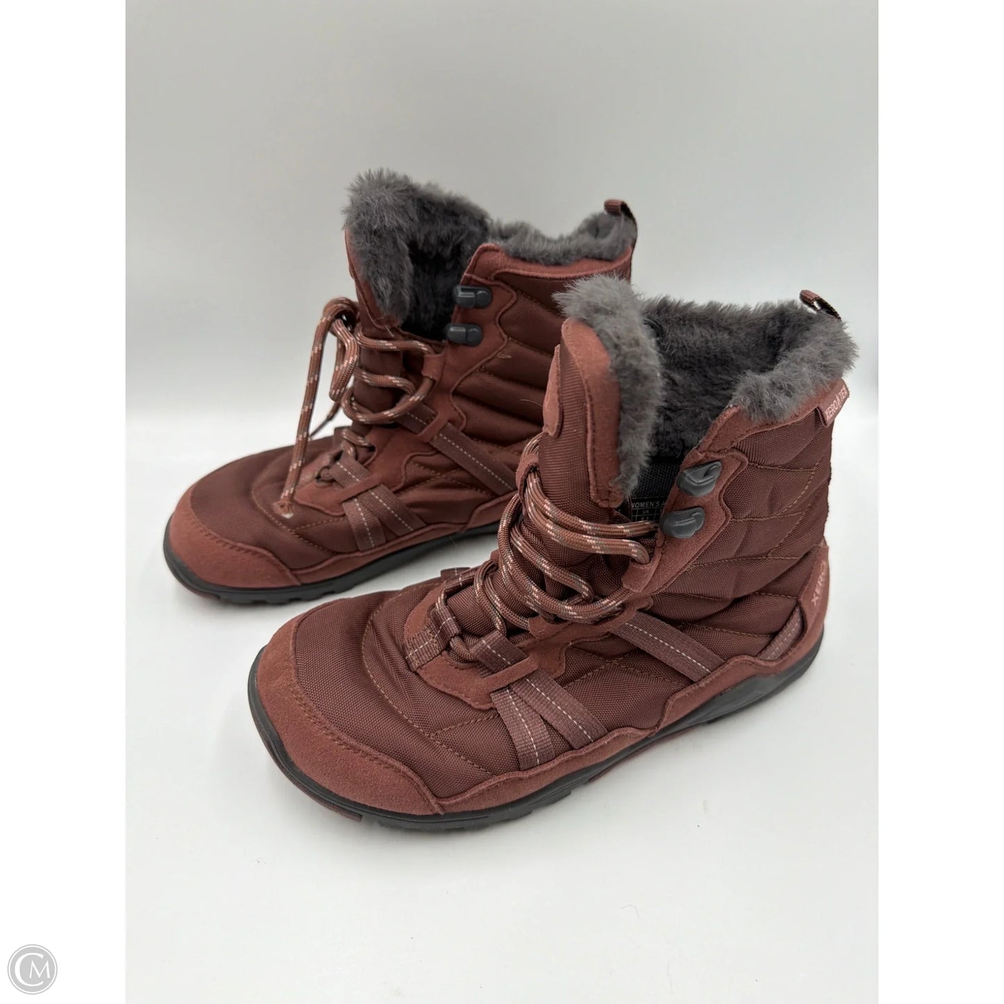 Boots Ankle Flats By Cmb In Brown, Size: 8