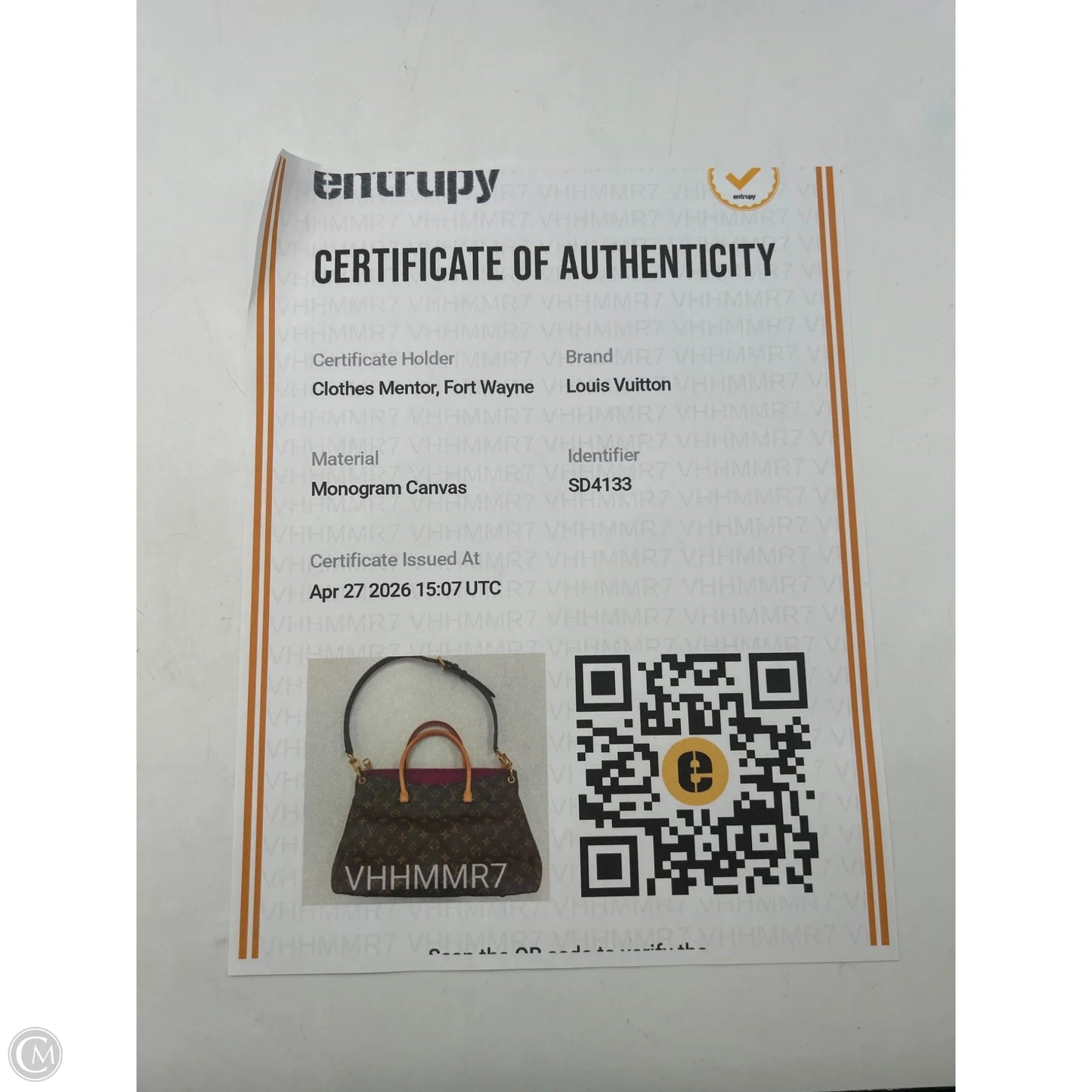 Handbag Luxury Designer By Louis Vuitton, Size: Medium