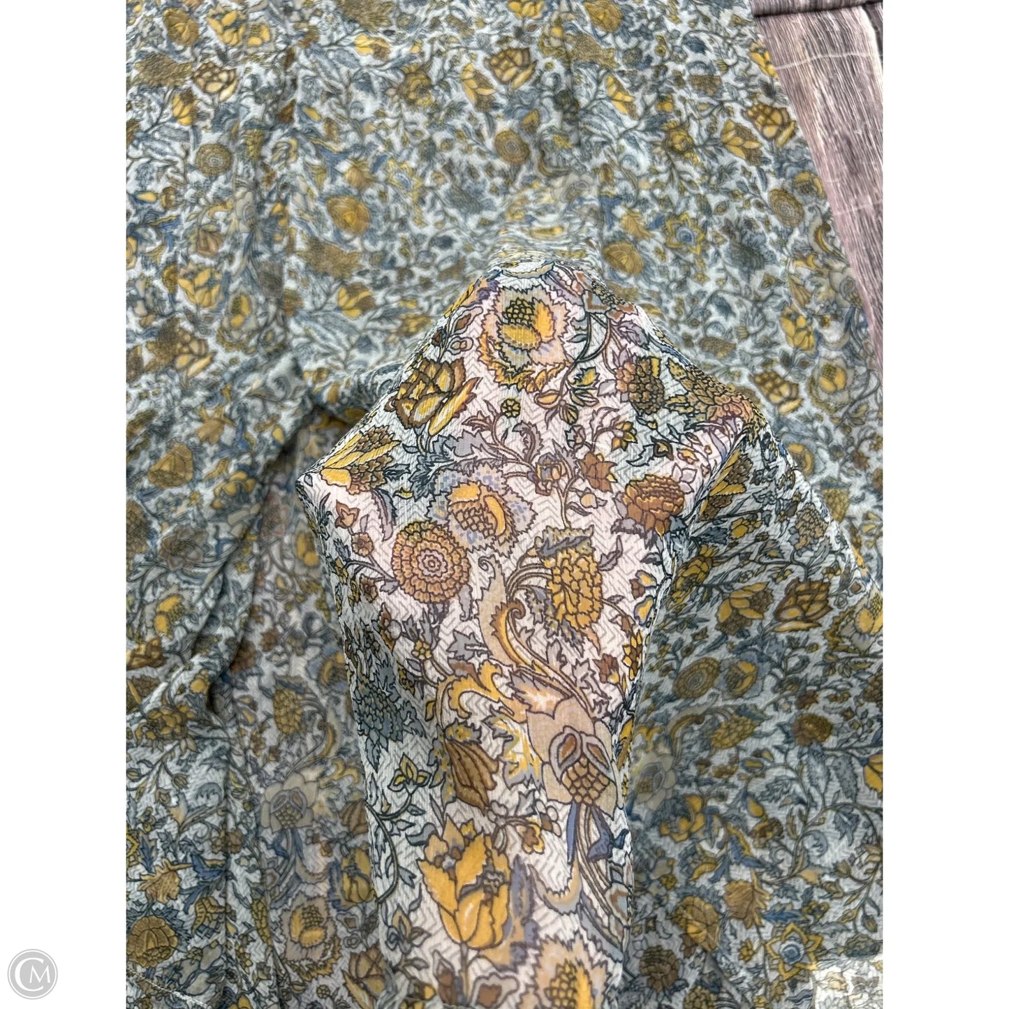 Dress Casual Maxi By Free People In Floral Print, Size: M