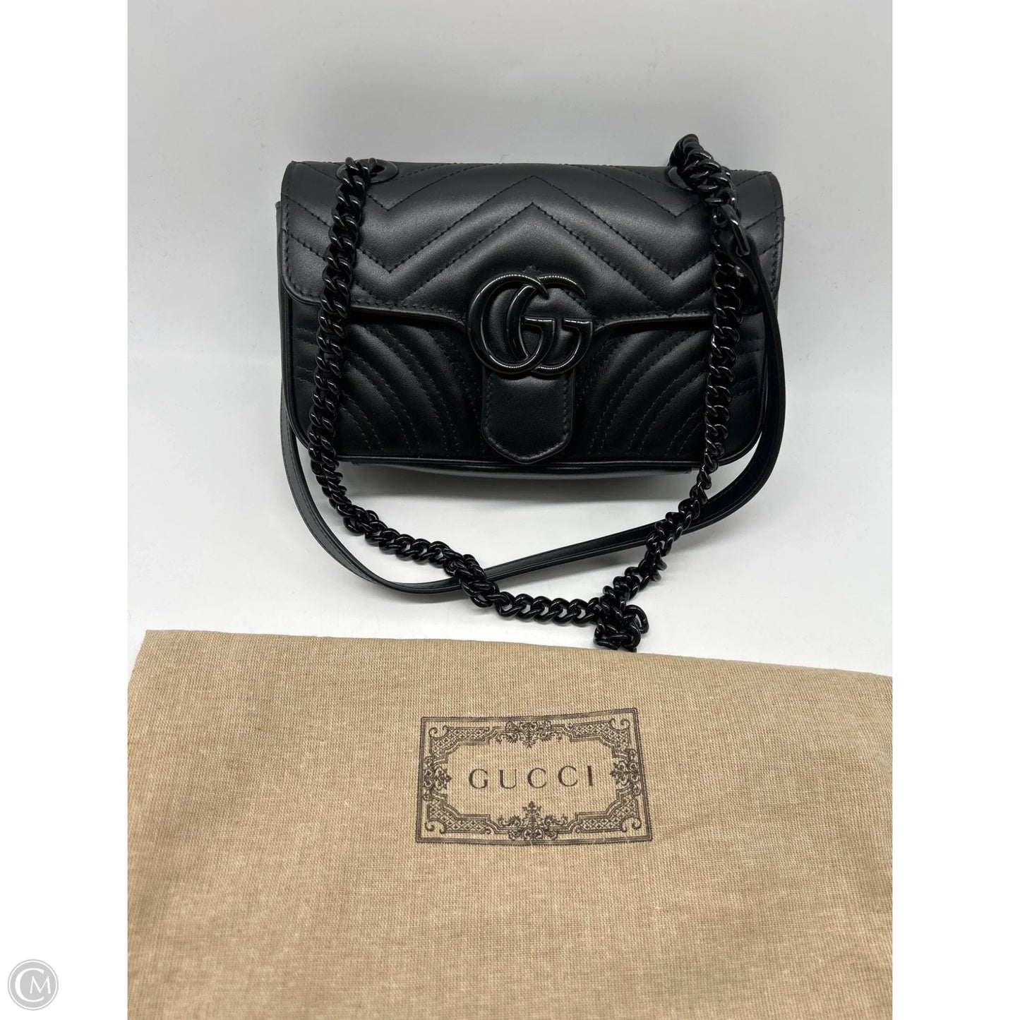 Handbag Luxury Designer By Gucci, Size: Small