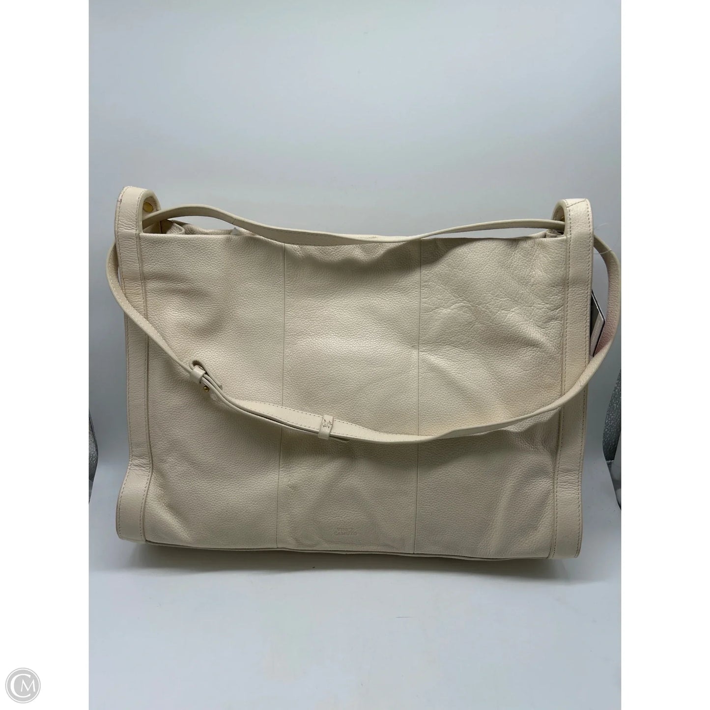 Handbag Leather By Vince Camuto, Size: Large