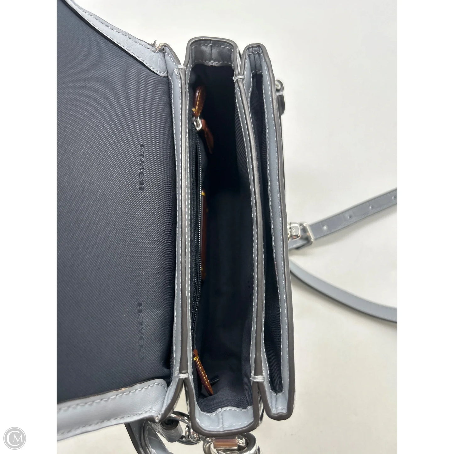 Crossbody Designer By Coach, Size: Small