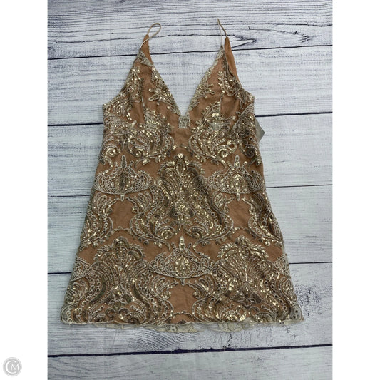 Dress Party Short By Free People In Gold, Size: 12