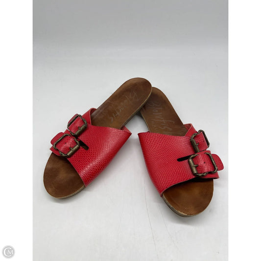Sandals Flats By Blowfish In Red, Size: 10