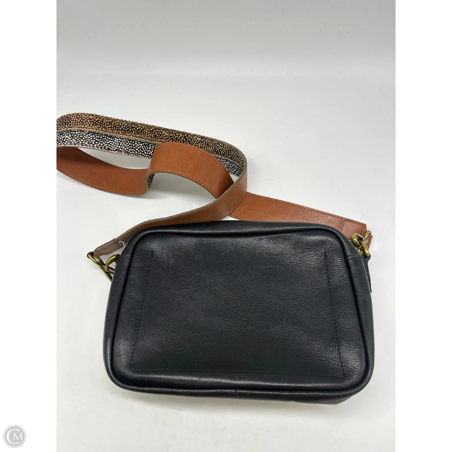 Crossbody Leather By Madewell, Size: Small