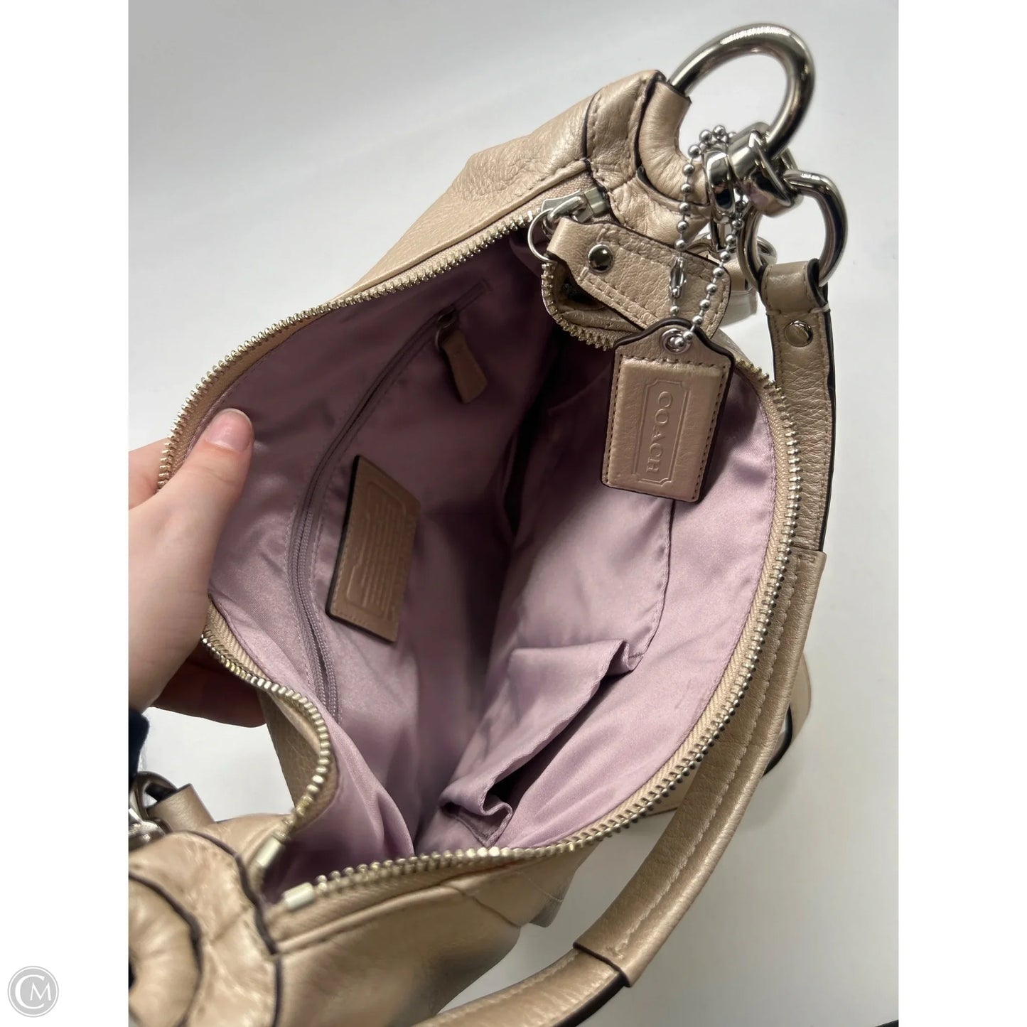 Crossbody Designer By Coach, Size: Medium