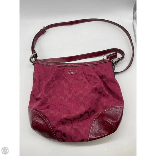 Crossbody Designer By Coach, Size: Medium