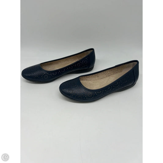 Shoes Flats By Croft And Barrow In Navy, Size: 8.5