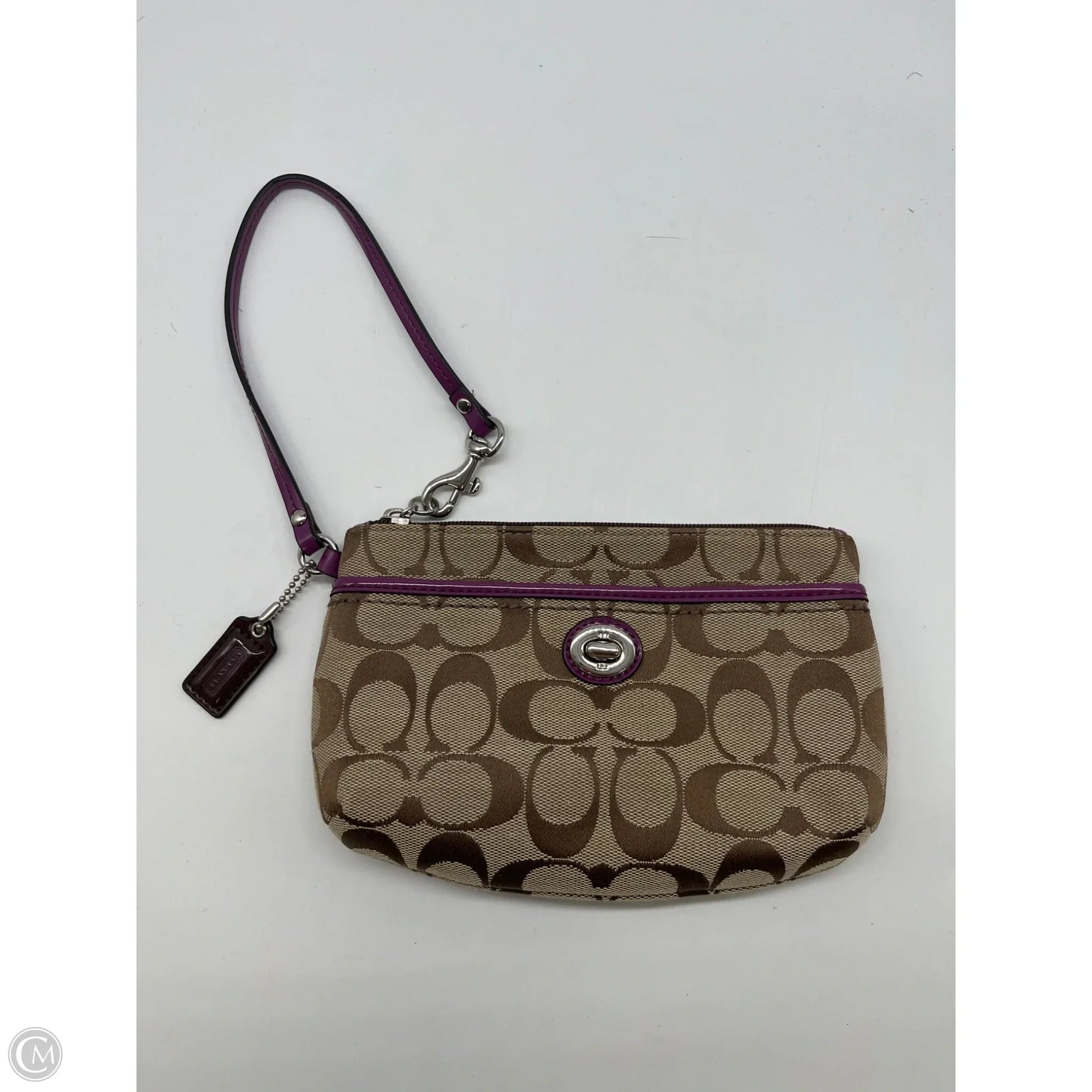 Wristlet Designer By Coach, Size: Medium