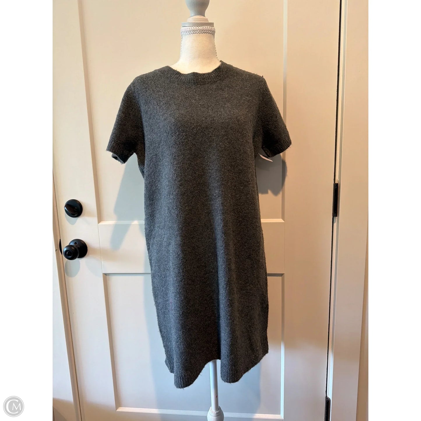Dress Sweater By A New Day In Grey, Size: S