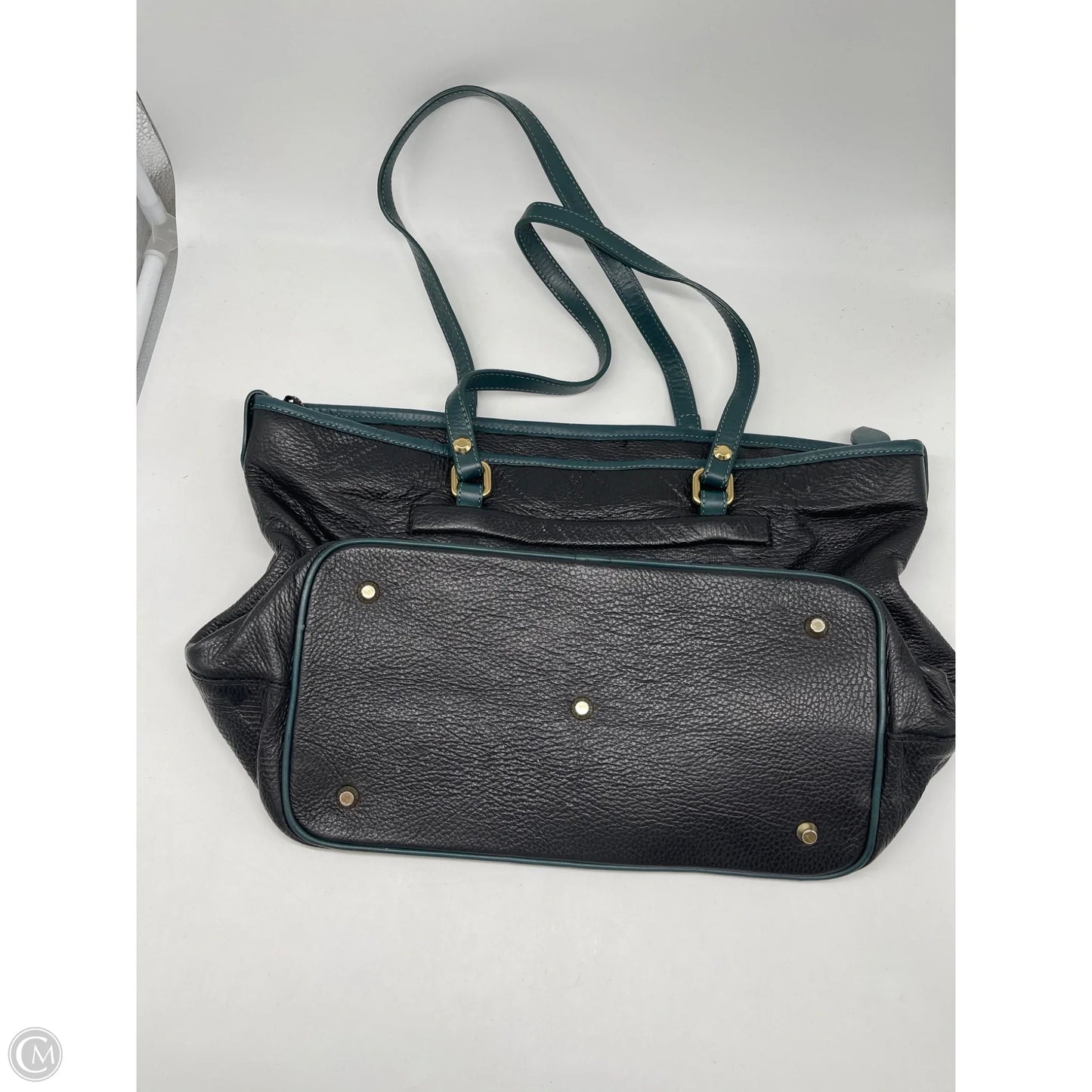 Handbag Leather By Cmb, Size: Large