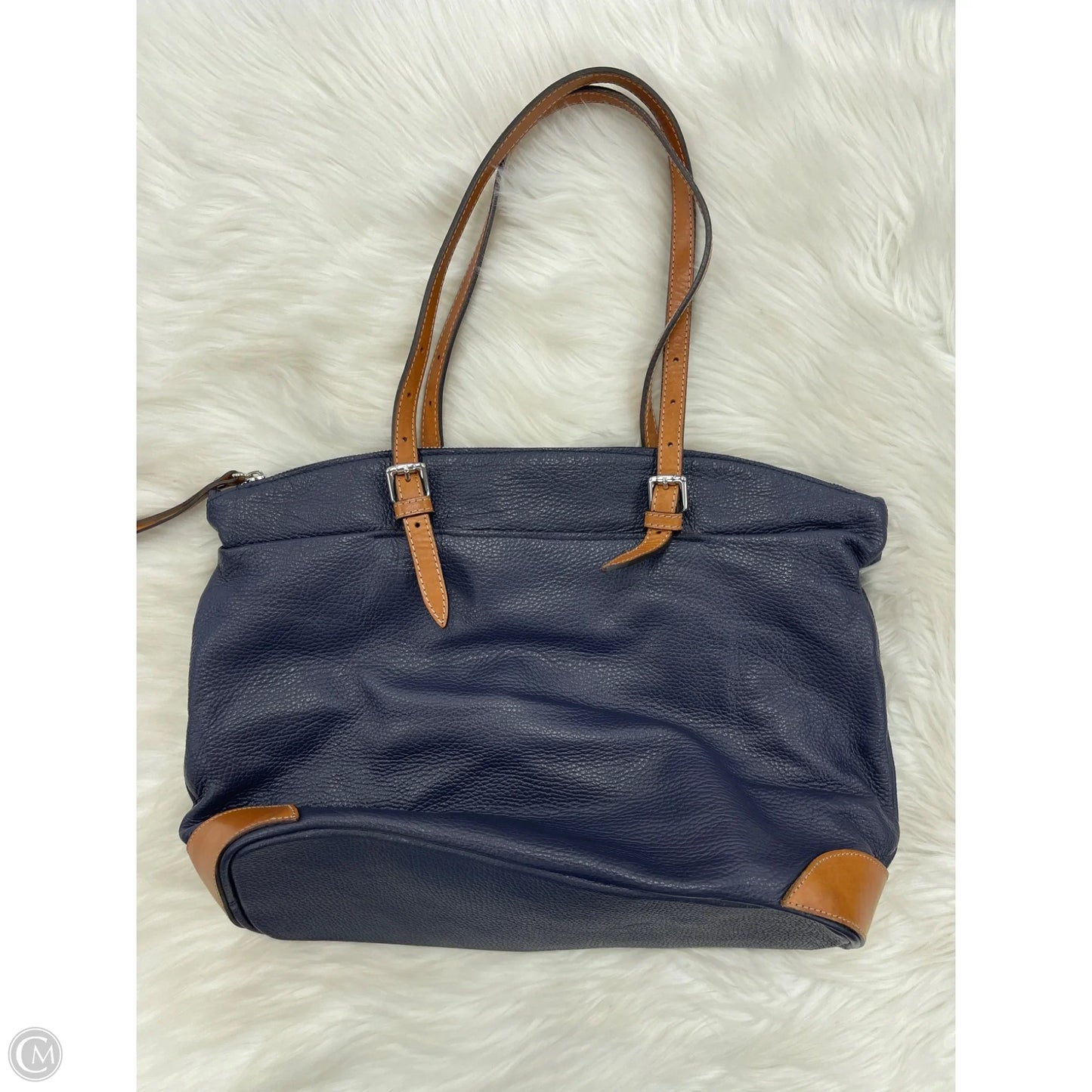 Handbag Leather By Cmb, Size: Large