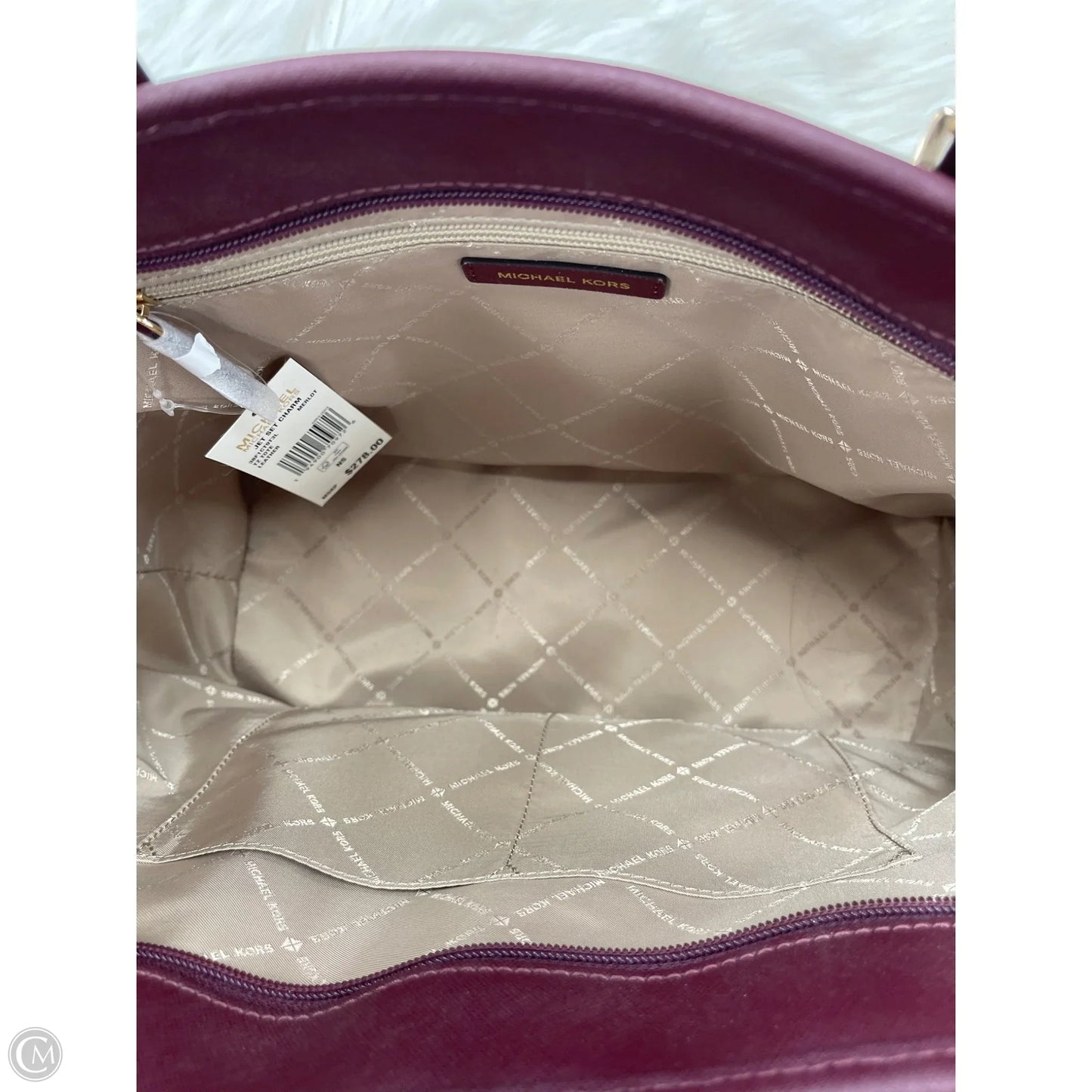 Tote Designer By Michael Kors, Size: Large